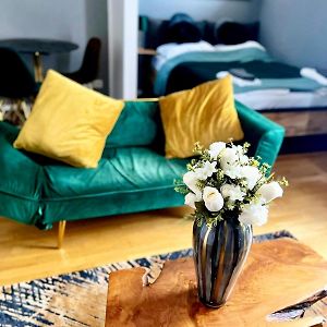 Studio met een King Size Bed